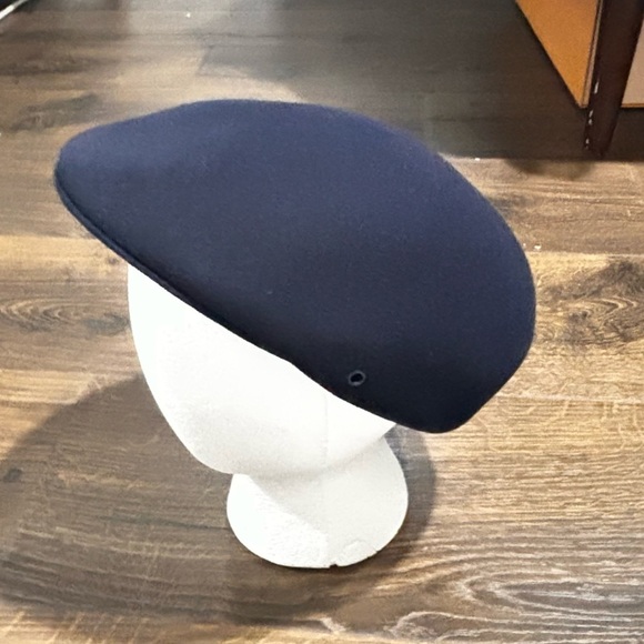 Pendleton men’s navy blue wool hat  like new condition size large driving cap - Picture 2 of 8